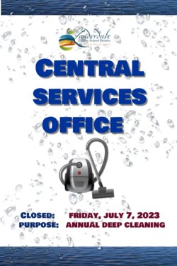 LCSD Office Closed for Annual Deep Cleaning 